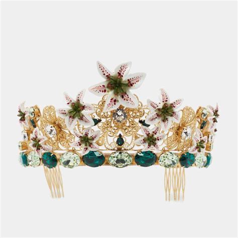 chichon alto dolce gabbana tiara|Dolce & Gabbana .